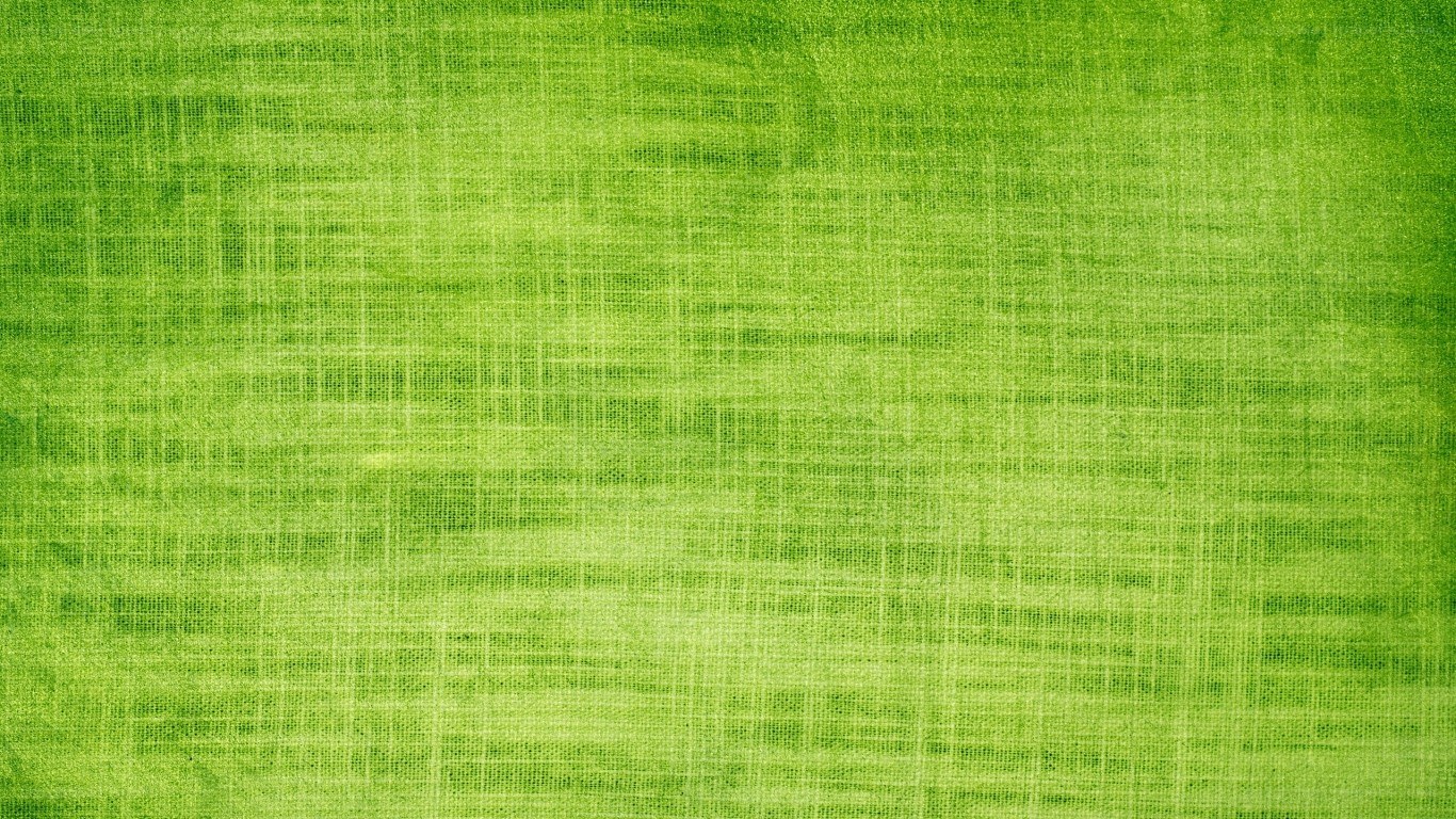 green textured fabric background