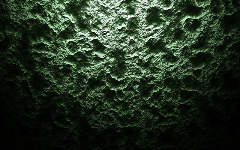 Green Textured Surface — Dark, Abstract