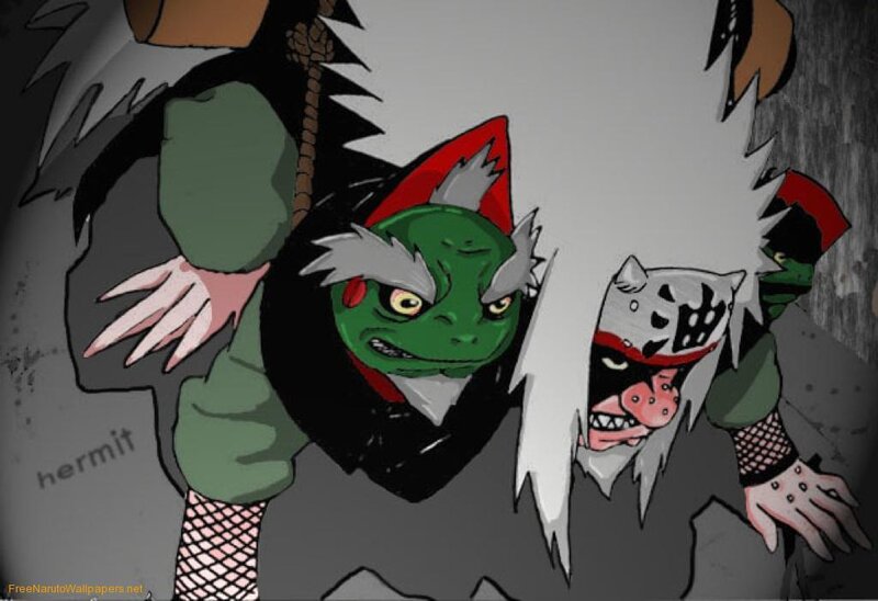 Green Toad and Masked Figure