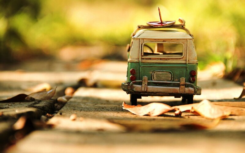 Green Toy Van