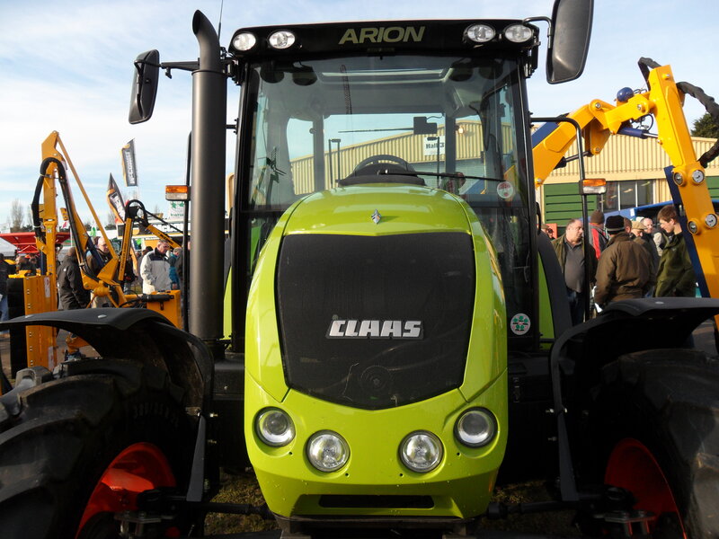 Green Tractor at Show
