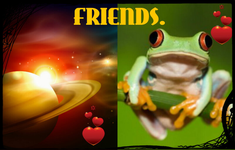 Green Tree Frog — Dramatic, Digital Art