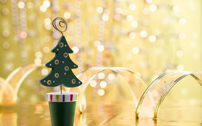 Green Tree Ornament