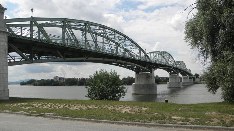 Green Truss Bridge — Calm