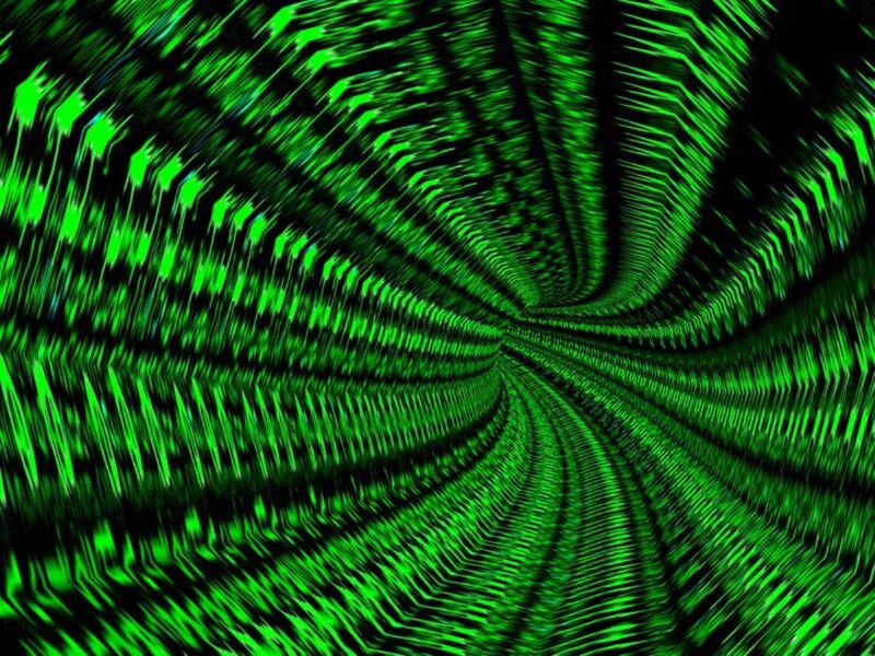 Green Tunnel Pattern