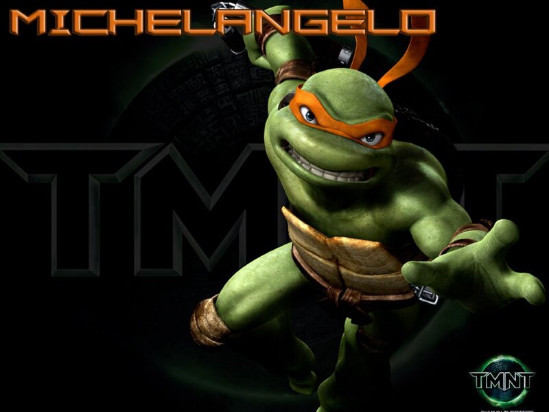 Green Turtle Character — Action, 3d Render
