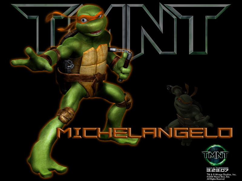 Green Turtle Character — Action