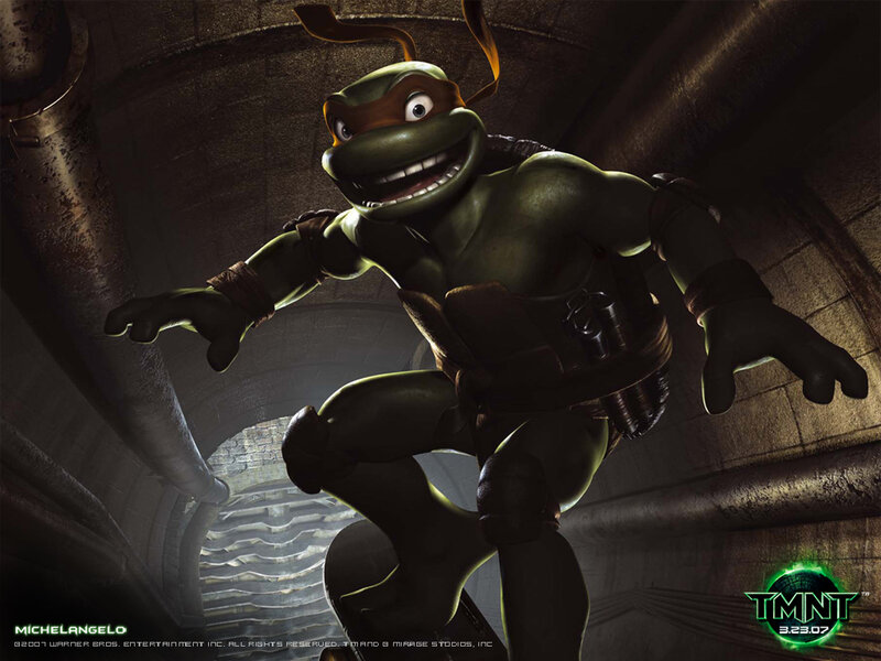 Green Turtle Character