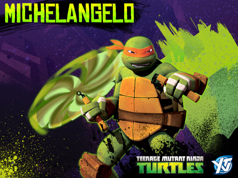 Green Turtle Ninja — Action-packed, Digital Art