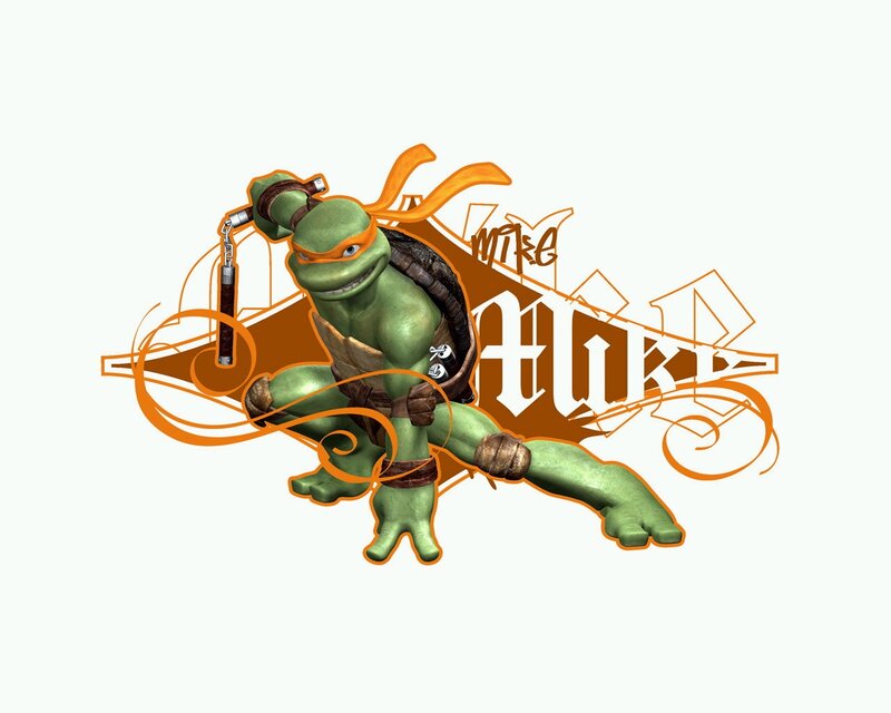 Green Turtle Ninja — Action