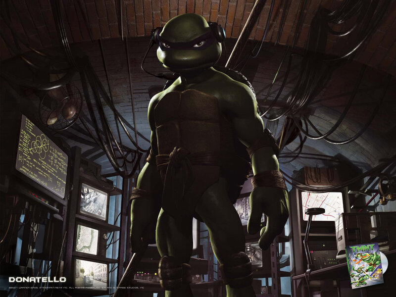 Green Turtle with Headphones