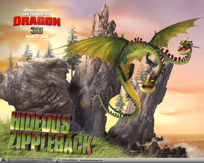 Green Two-headed Dragon