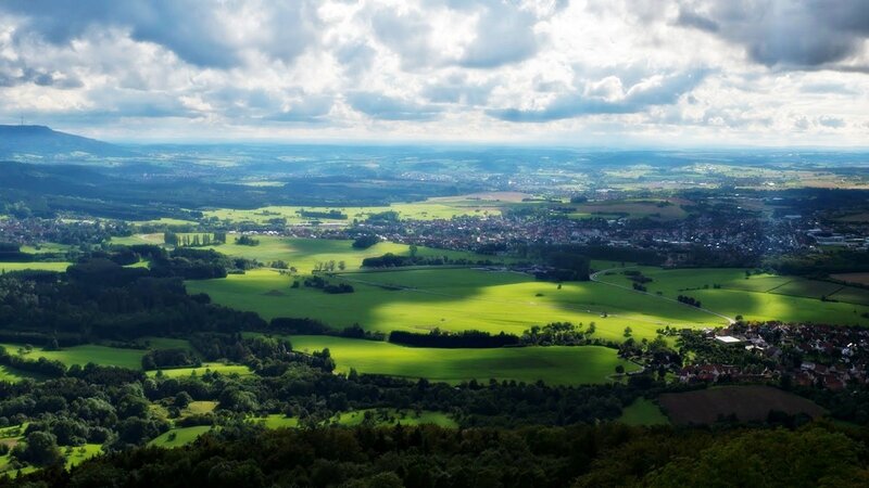 green valley landscape