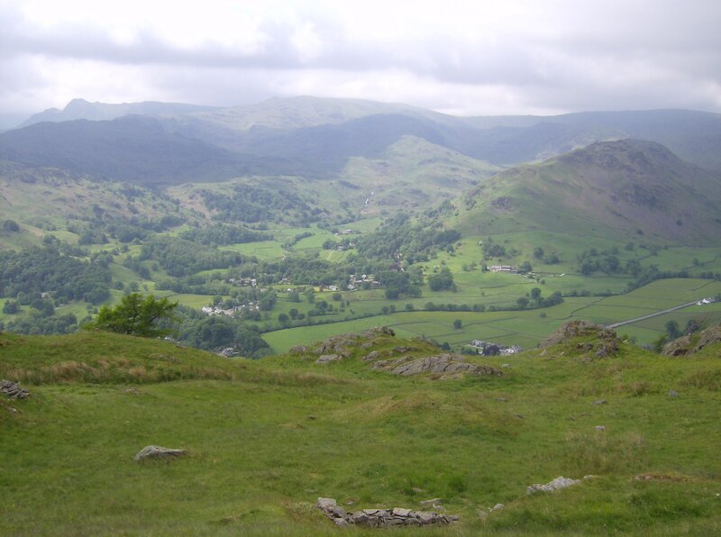 Green Valley Landscape — Serene, Afternoon, Photograph