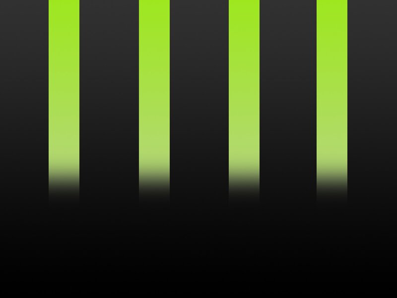 green vertical stripes on black