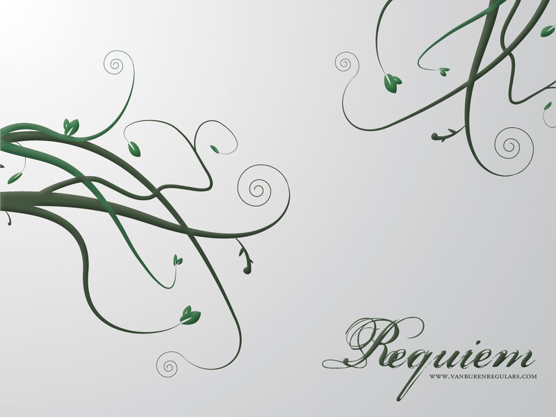 Green Vine Swirls — Serene