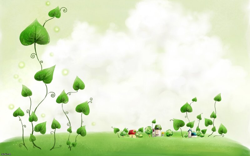 green vine village landscape