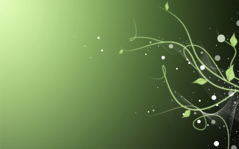 Green Vines and Leaves — Serene