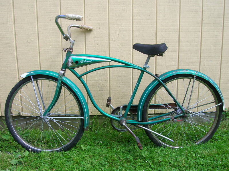 Green Vintage Bicycle