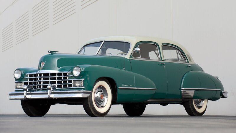 Green Vintage Car — Calm, Afternoon, Photograph, White Wall Tires