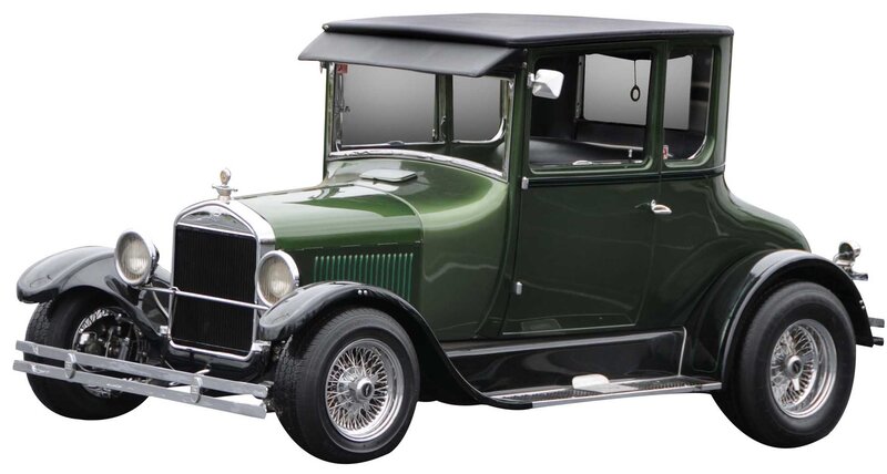 Green Vintage Car — Classic