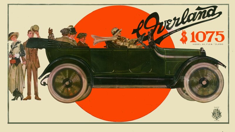 Green Vintage Car — Vibrant