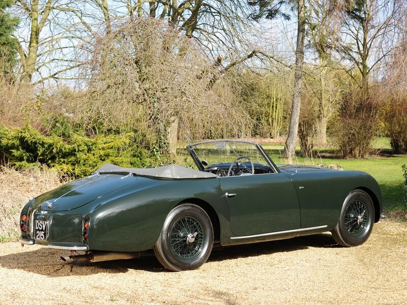 Green Vintage Convertible — Serene, Spring
