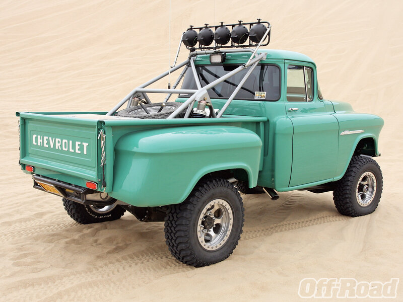 Green Vintage Pickup Truck — Teal