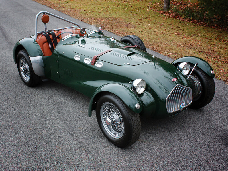 Green Vintage Race Car — Calm