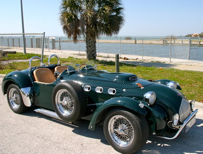 Green Vintage Roadster