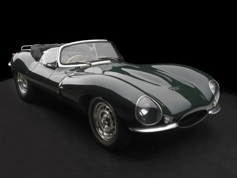 Green Vintage Sports Car — Dramatic