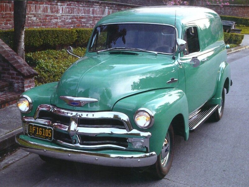 Green Vintage Truck