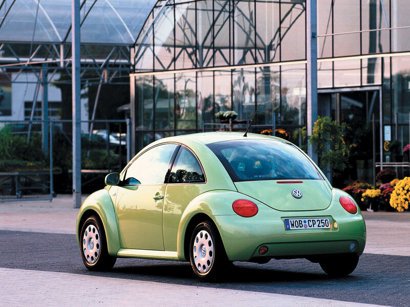 Green Volkswagen Beetle — Calm