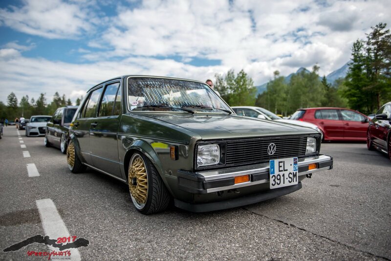 Green Volkswagen Car