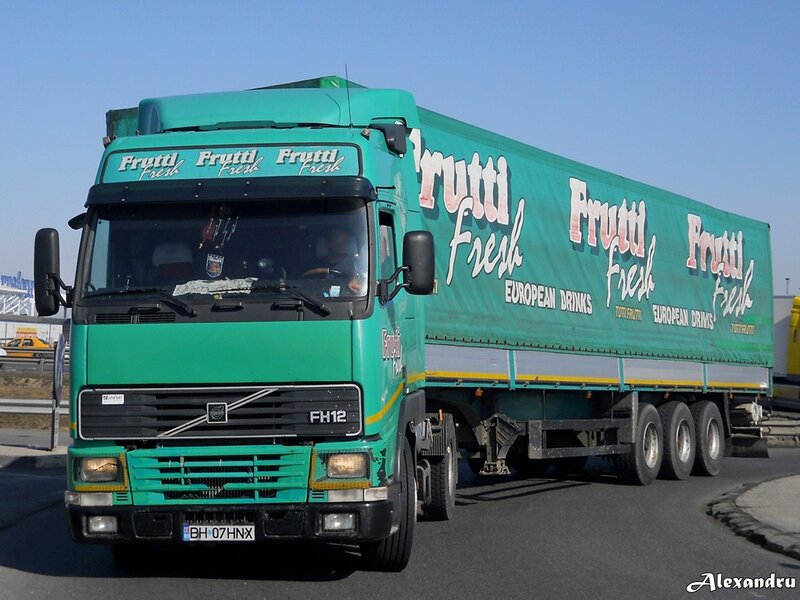 Green Volvo Truck