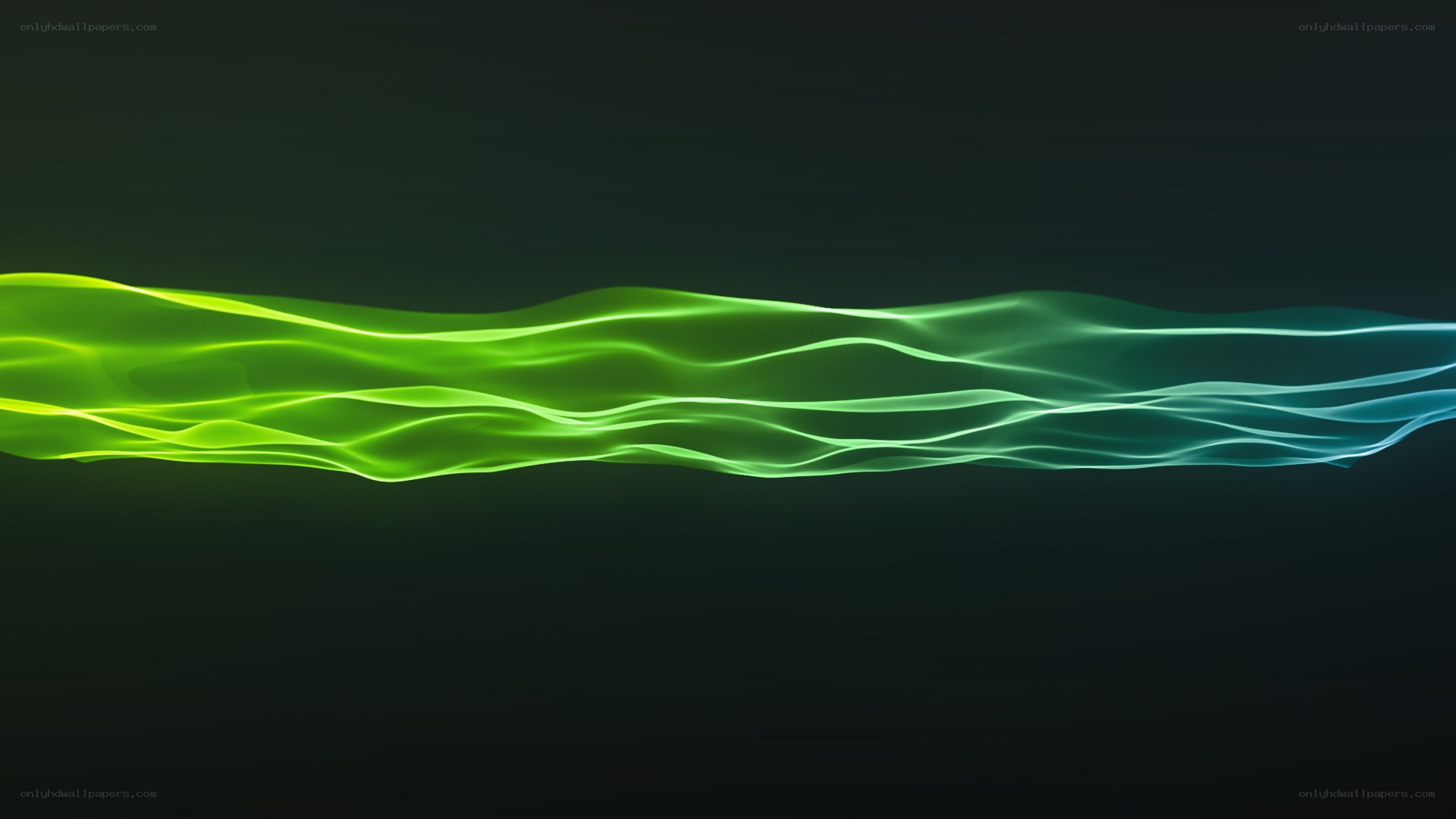 green wave animation