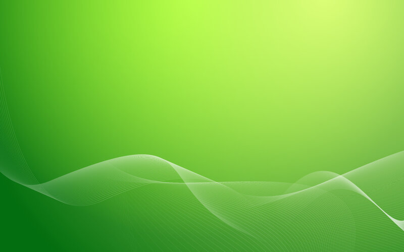 green wave background