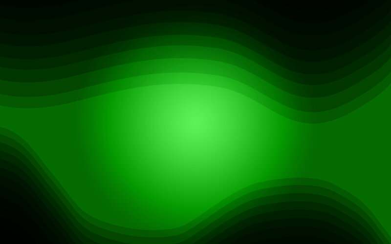Green Wave Pattern — Calm, Abstract