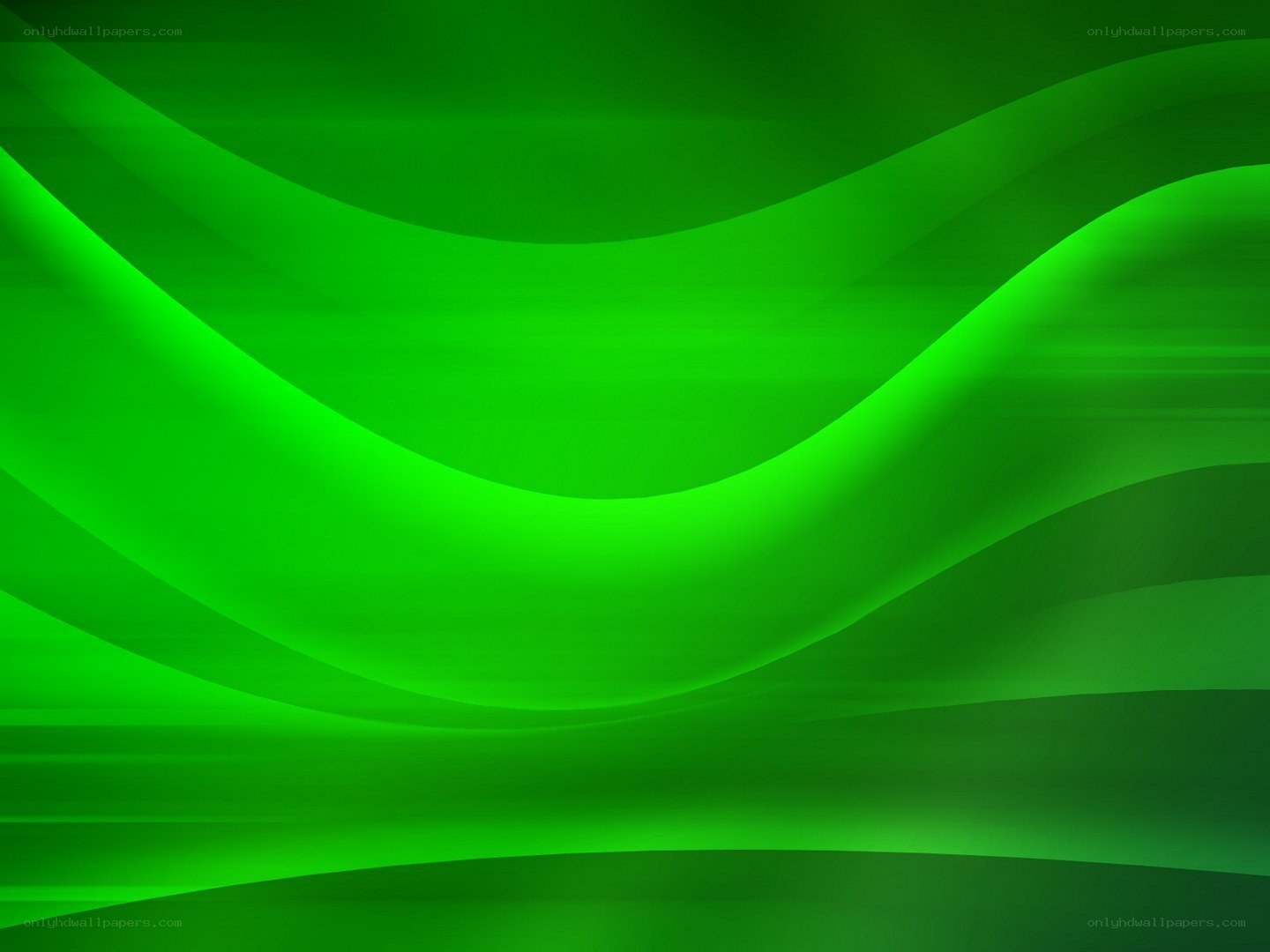 green wavy abstract background