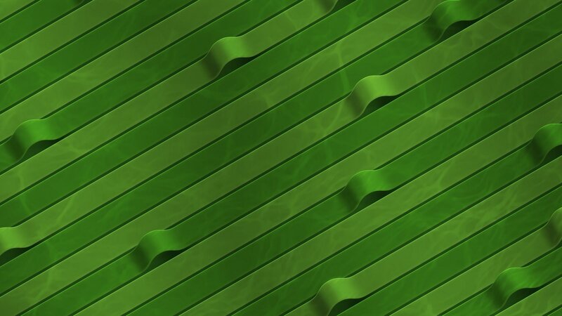 Green Wavy Stripes