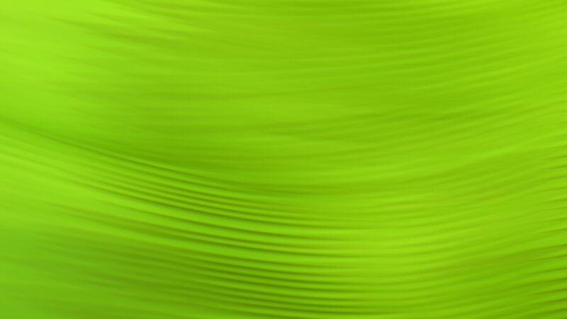 Green Wavy Surface
