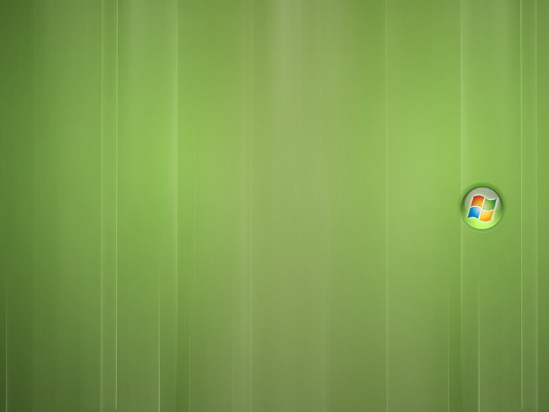 green windows desktop background