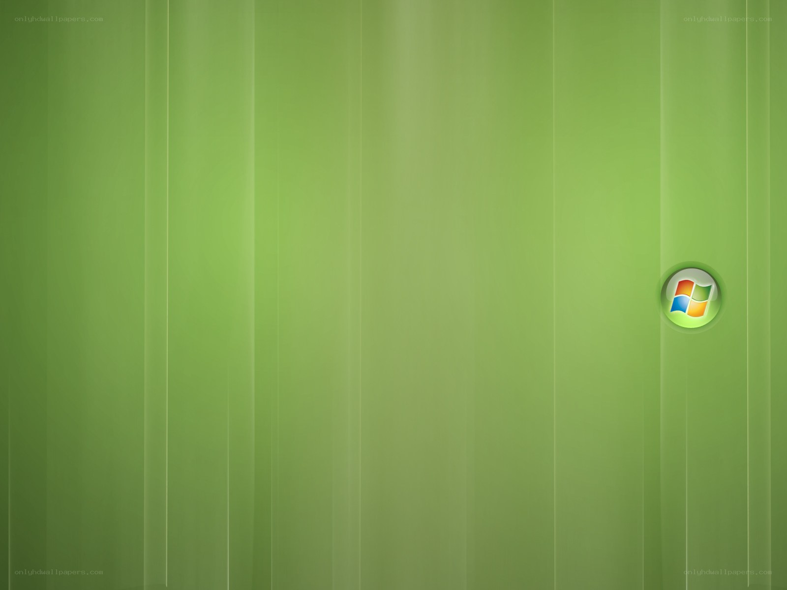 green windows desktop background