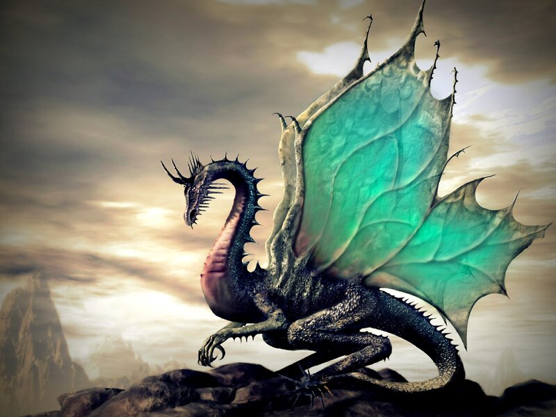 Green-winged Dragon
