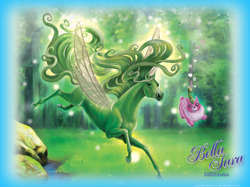 Green Winged Unicorn