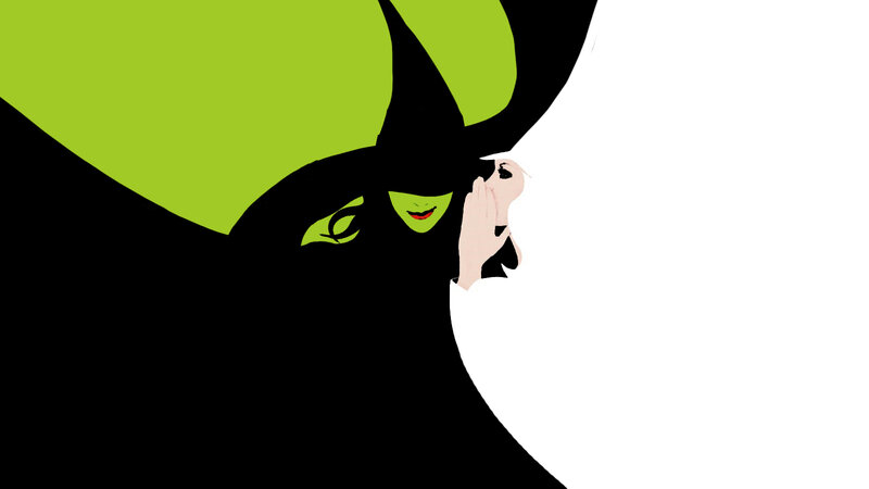 green witch character illustration