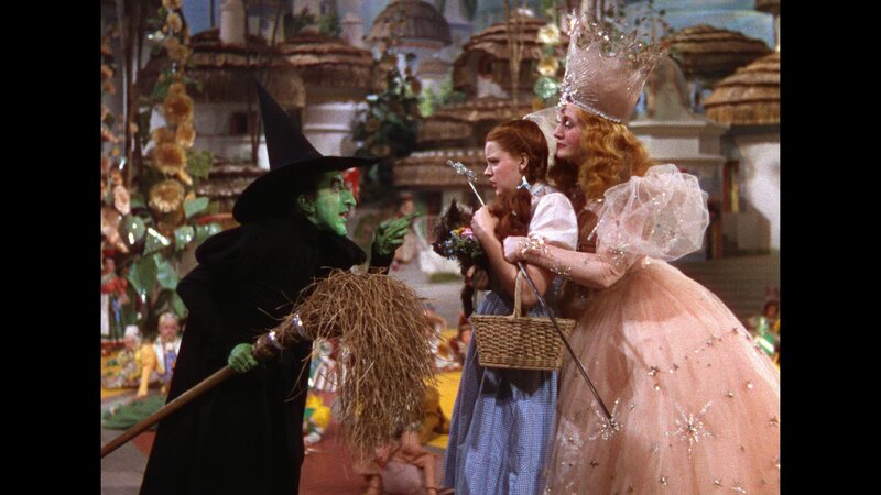 Green Witch Confronting Girls