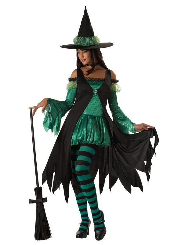 green witch costume