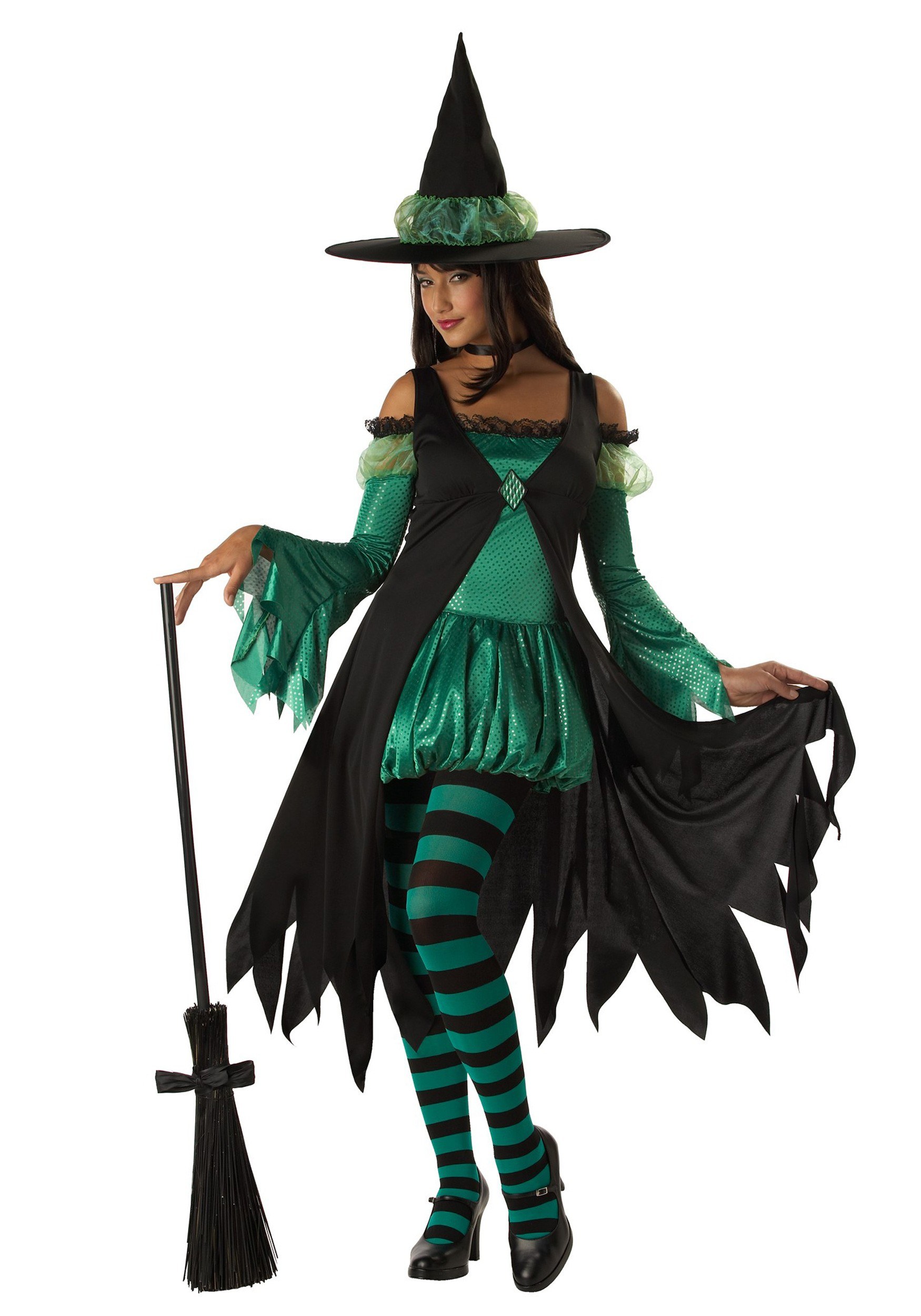green witch costume