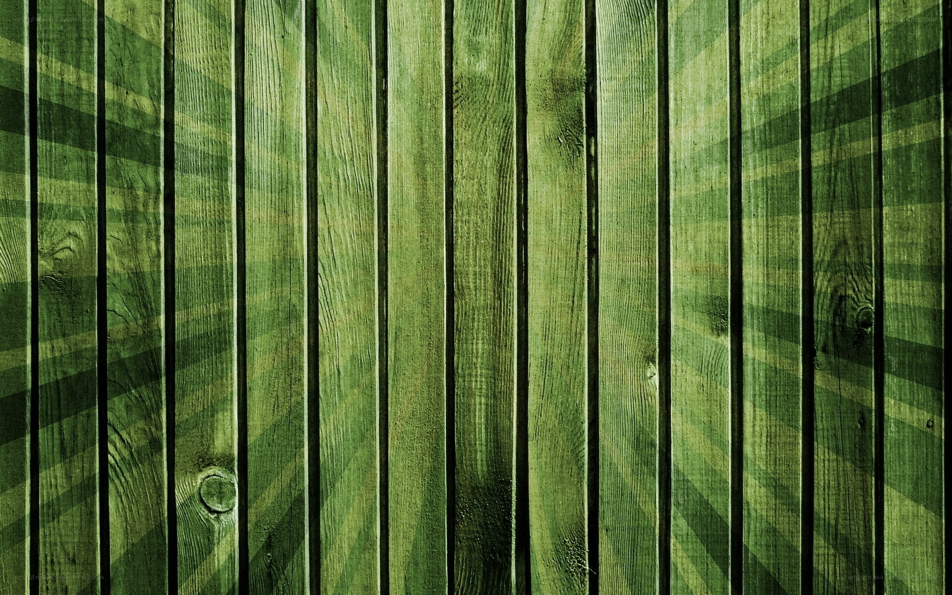 green wooden planks texture